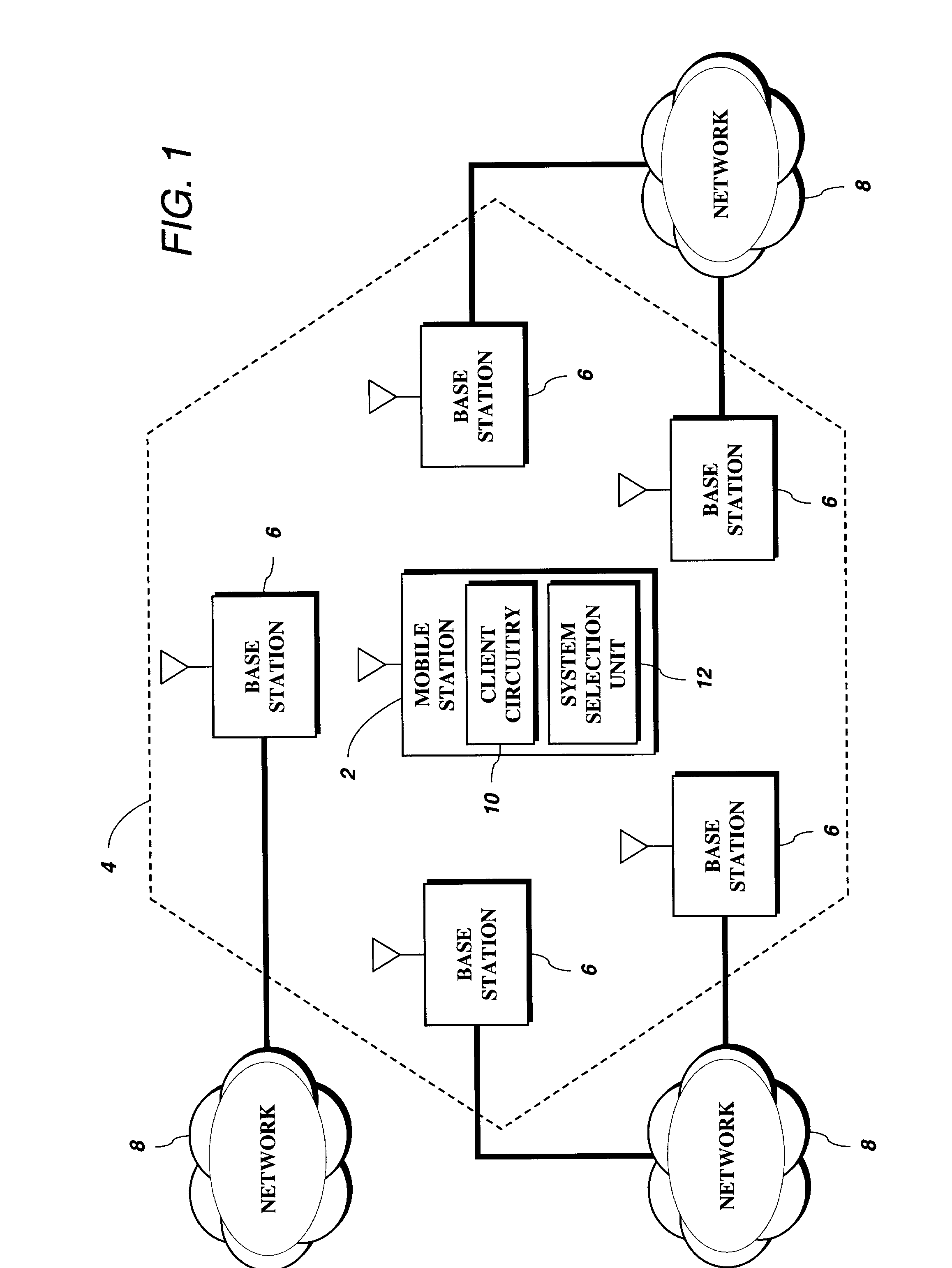 Method and apparatus for configurable selection and acquisition of a wireless communications system