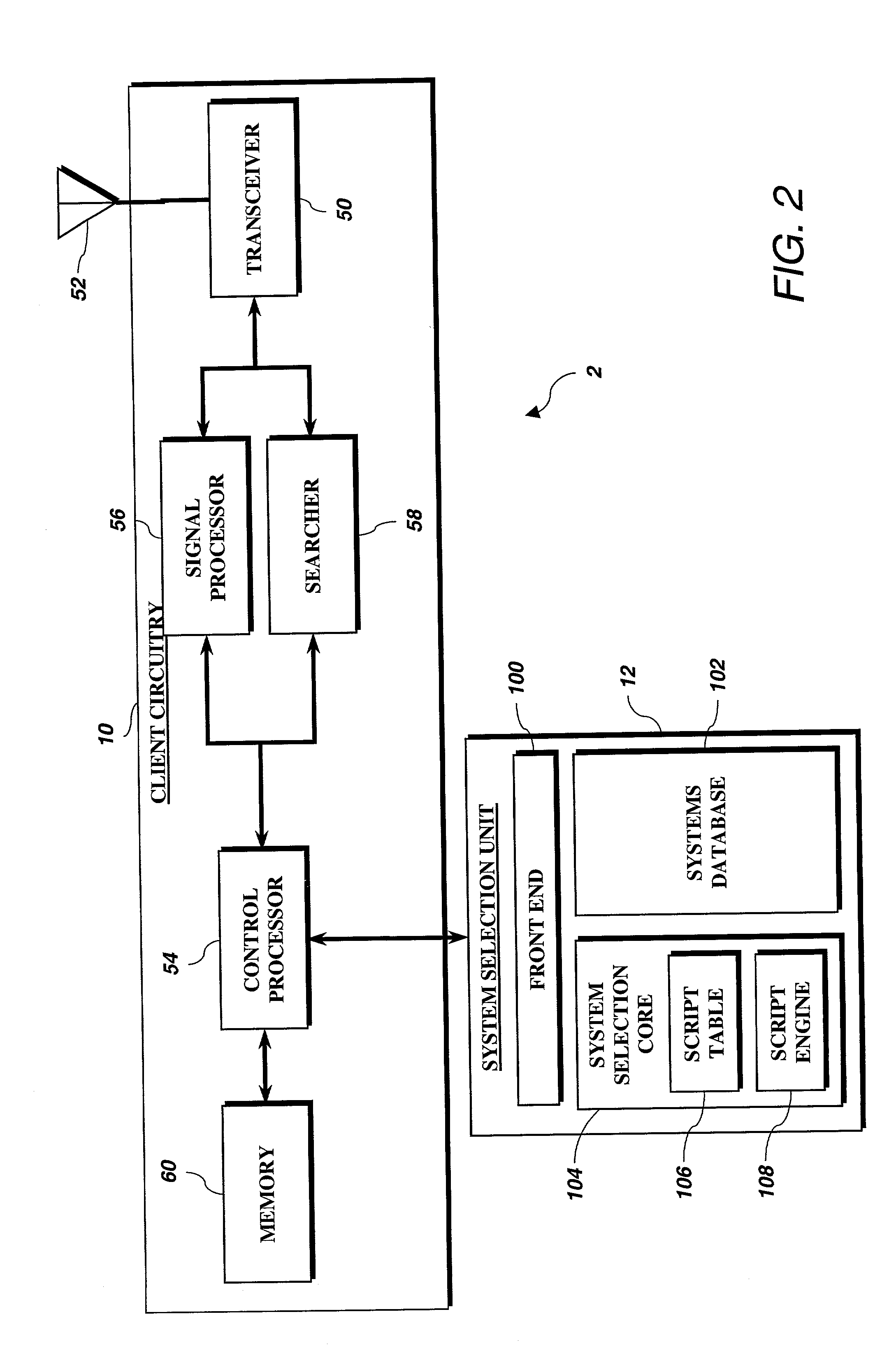 Method and apparatus for configurable selection and acquisition of a wireless communications system