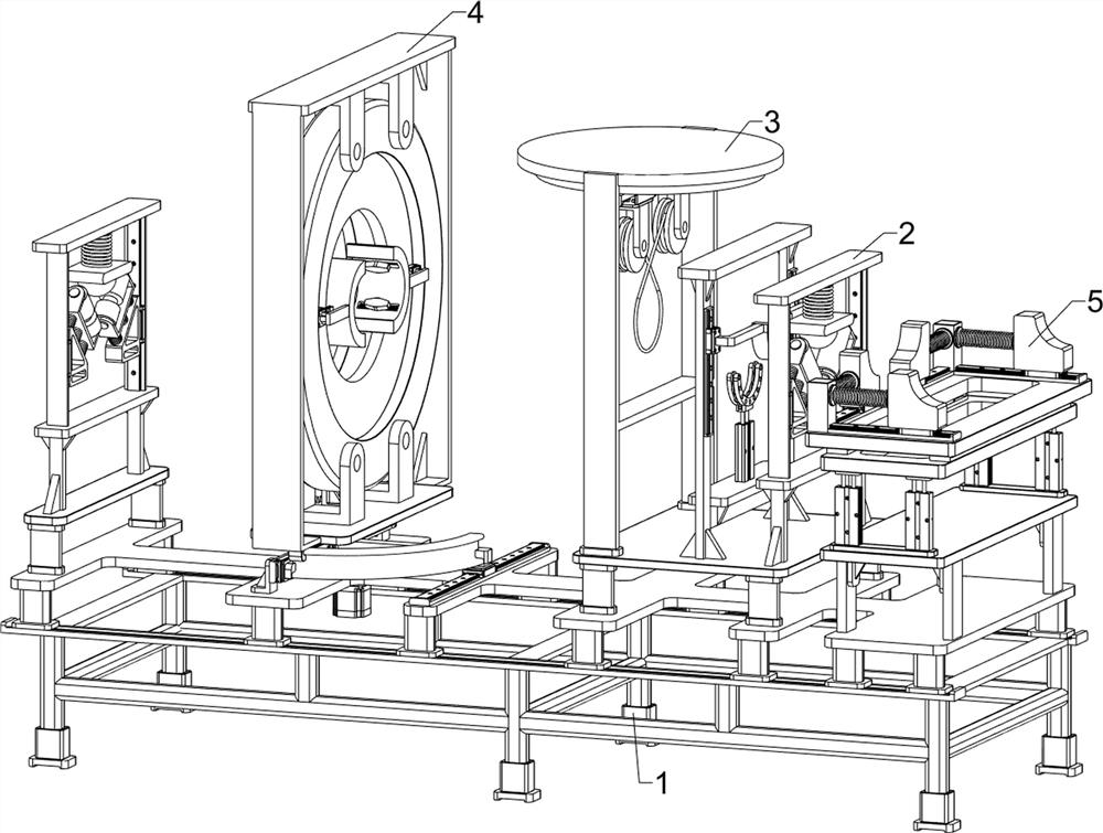 Thermal insulation material disassembling machine capable of adapting to bent shape