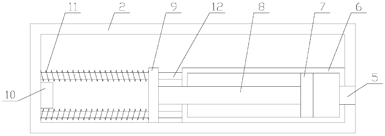 Safety lighting equipment with dust removal function for marine navigation