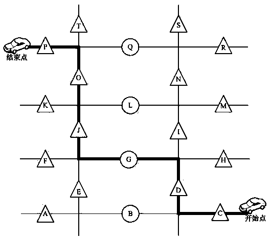 Motor vehicle driving path obtaining method and system