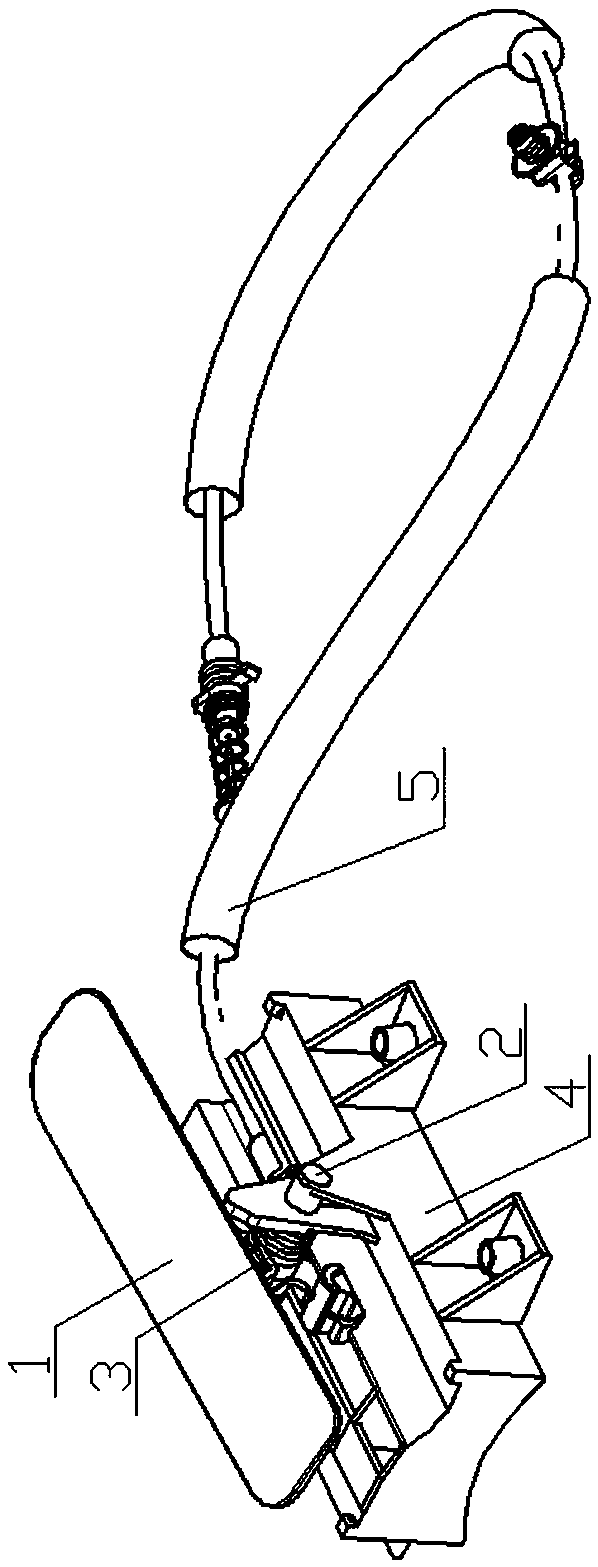 Novel vehicle door outwards-opening mechanism