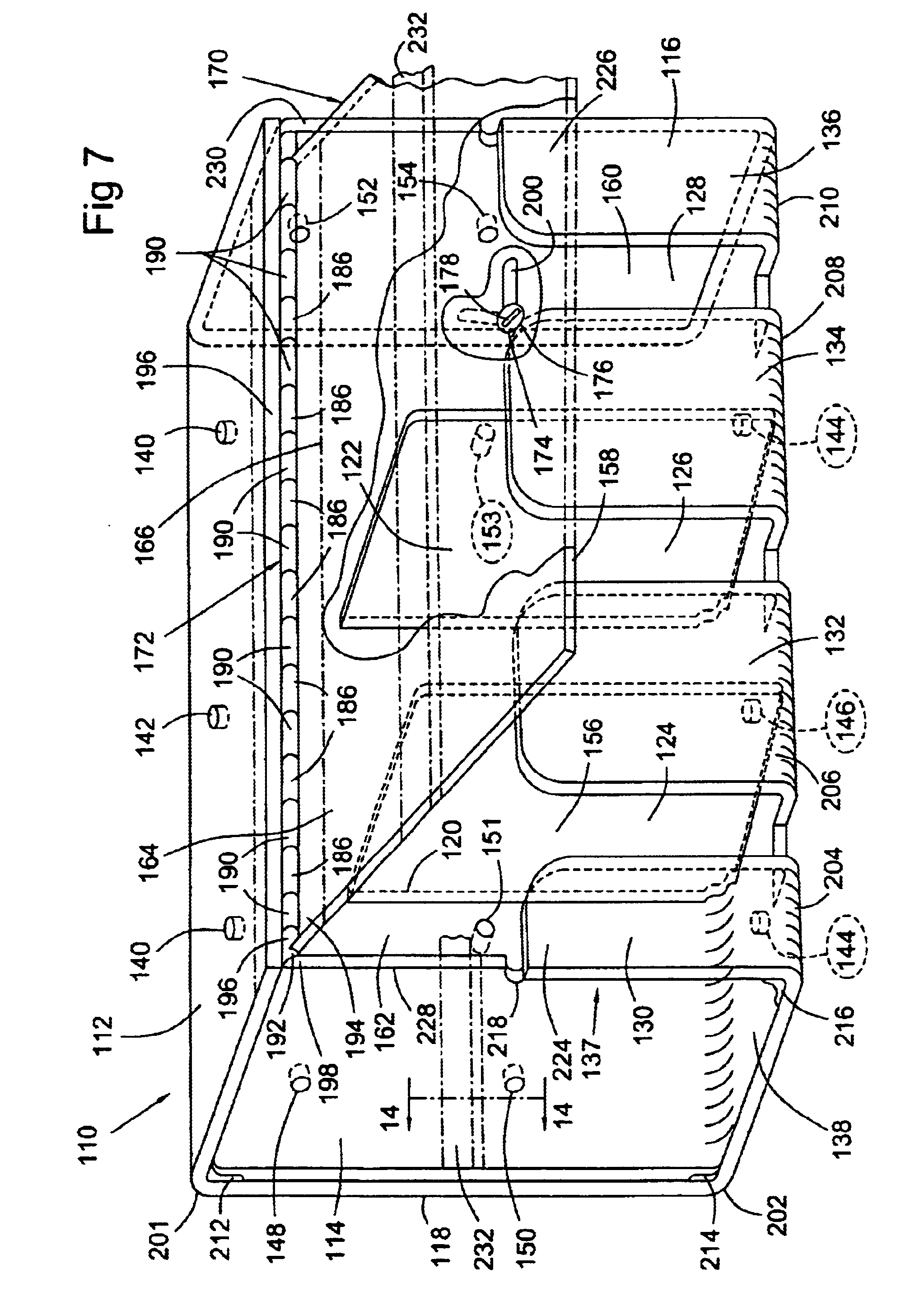 Storage and display units for cards and the like and methods of making same