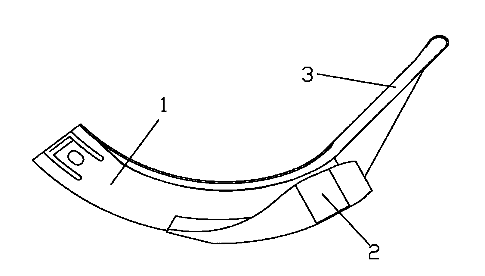 Novel laryngoscopic lens