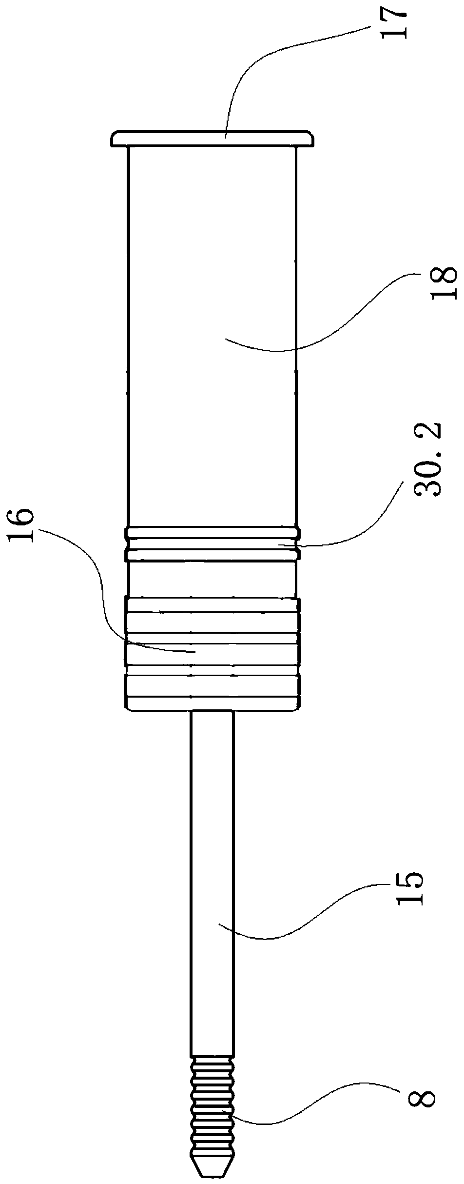 Medical sampling-detection integrated device