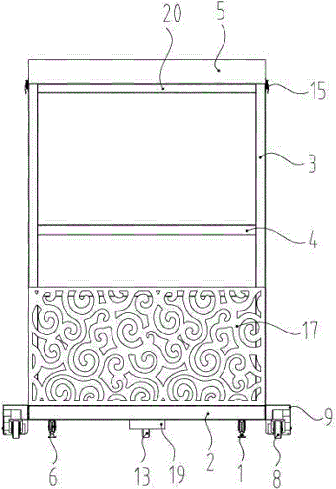 Cultural relic fumigating conveying system