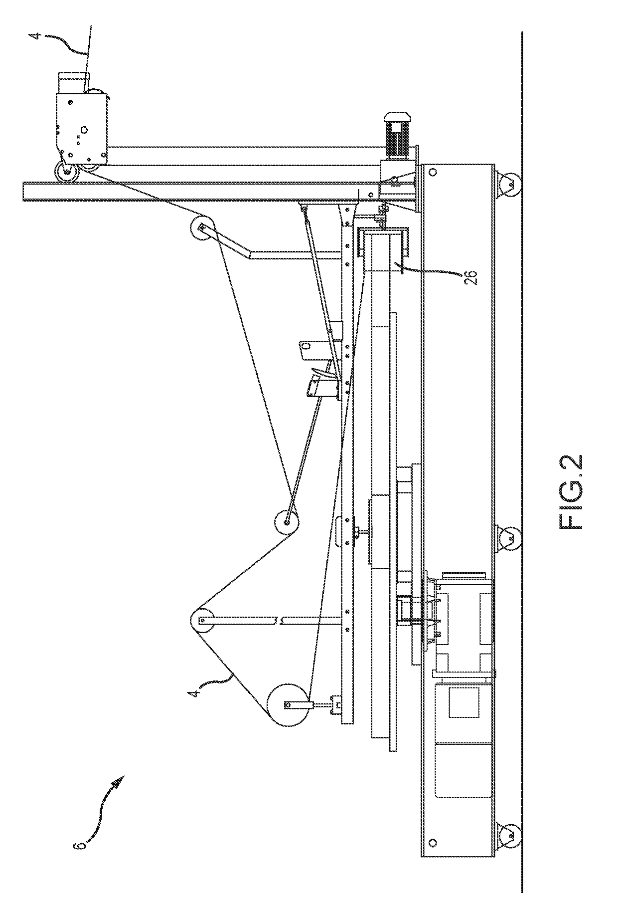 Method and apparatus for controlling an operation performed on a continuous sheet of material