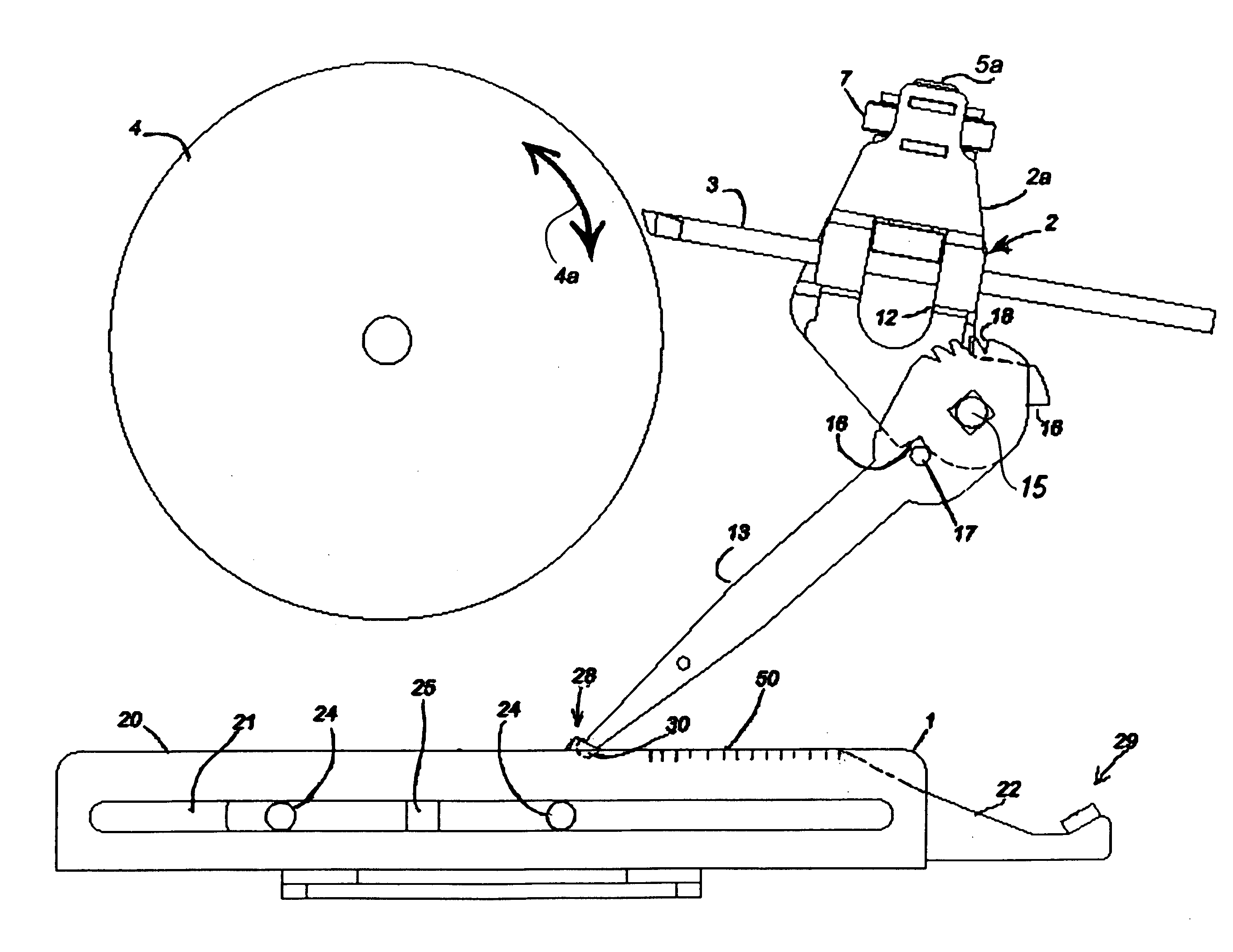 Tool grinding jig