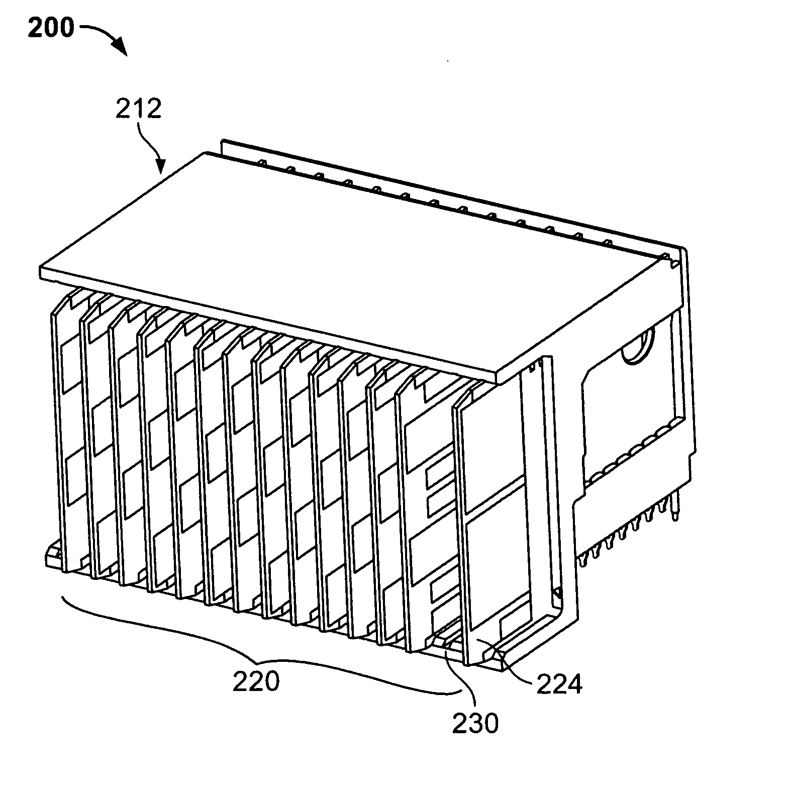 Electrical connector power wafers