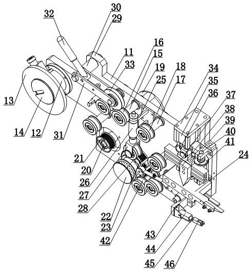 Thermal cutting device for pvc plastic film for packaging