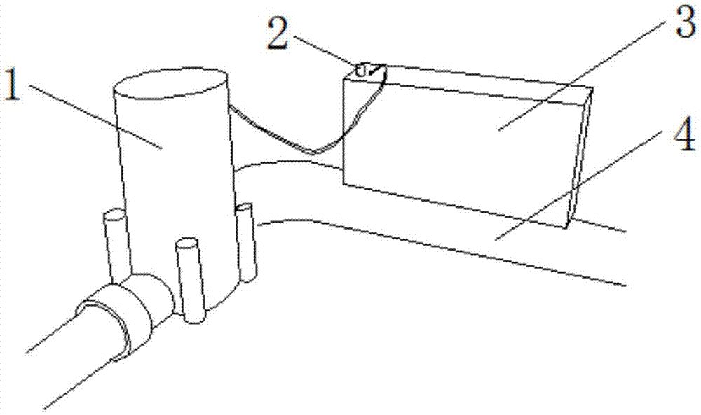 A short-range self-powered pipeline fluid parameter monitor terminal