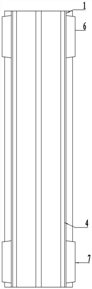 Low-temperature heating radiating pipe and radiator