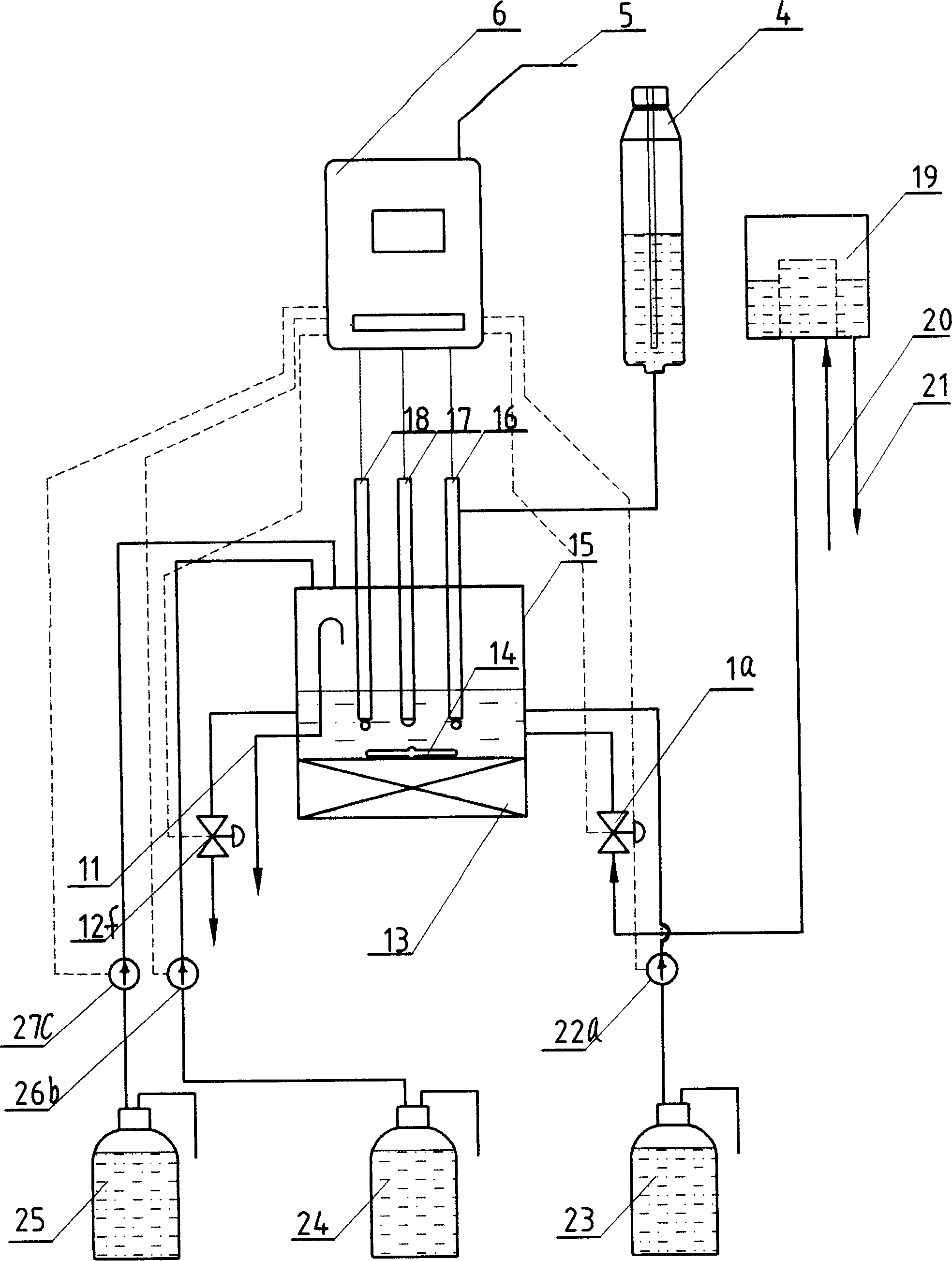 On-line full automatic sodium ion concentration analyzer