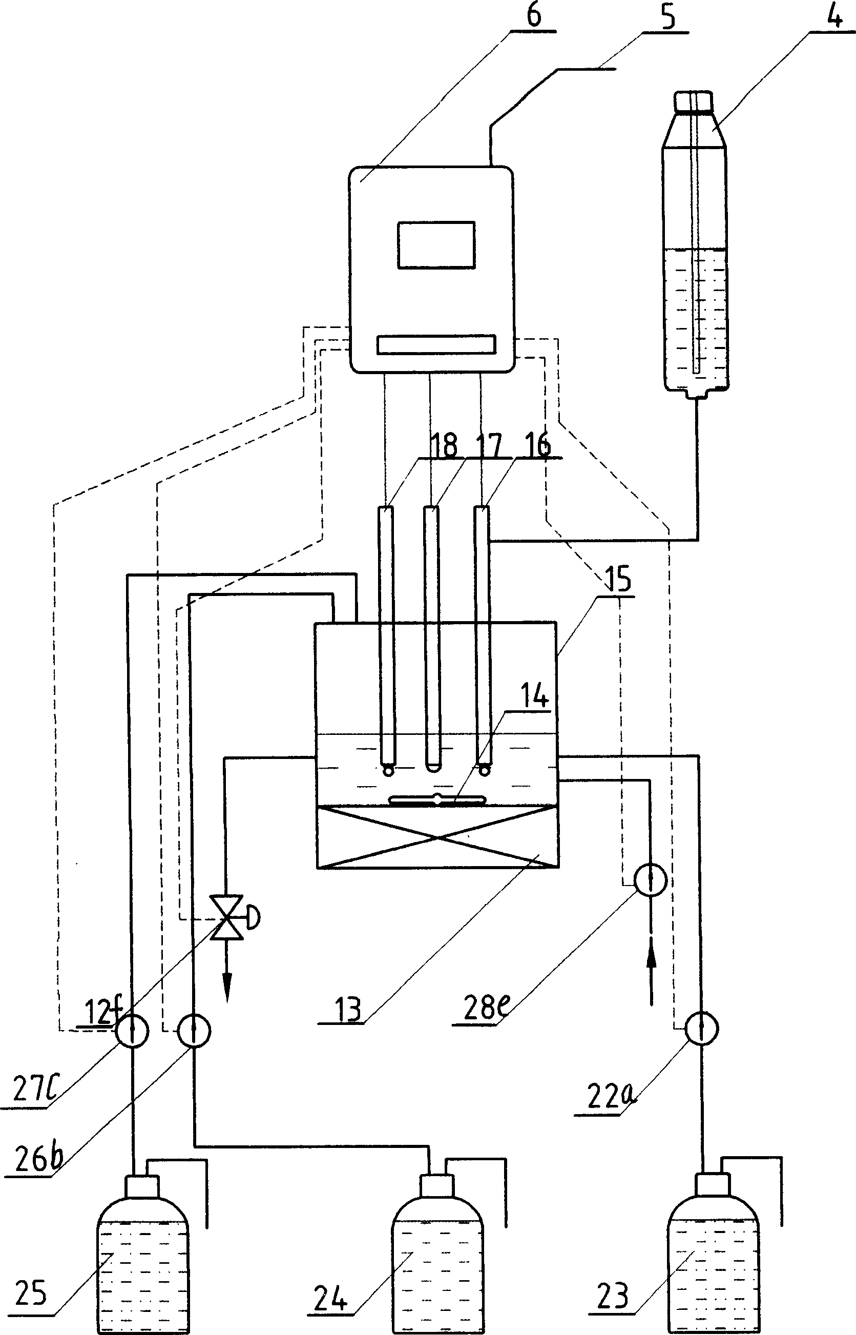 On-line full automatic sodium ion concentration analyzer