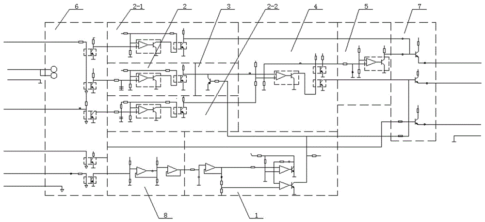 Throttle control system logic signal conversion module