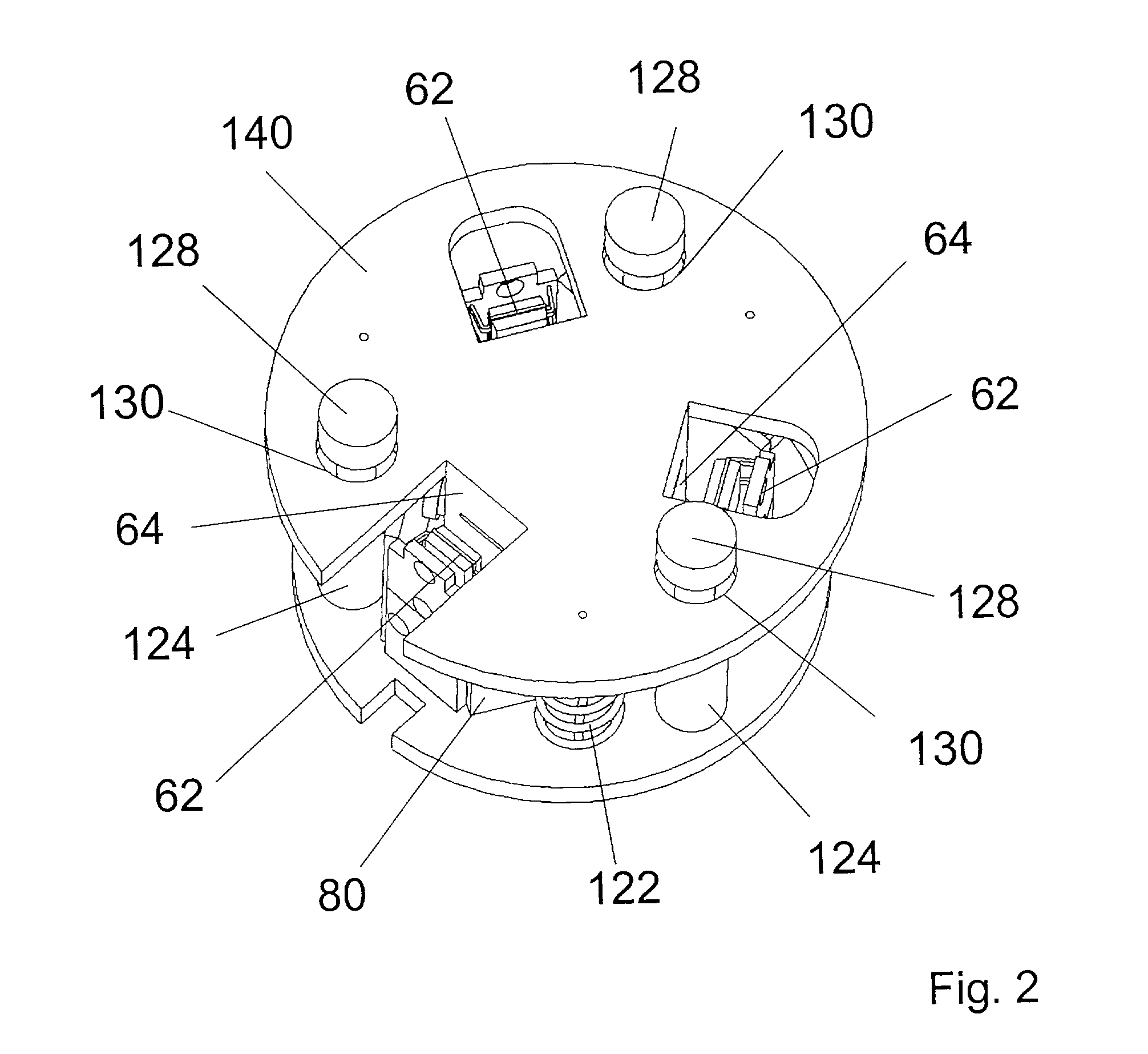 Arrangement for the detection for relative movements or relative position of two objects