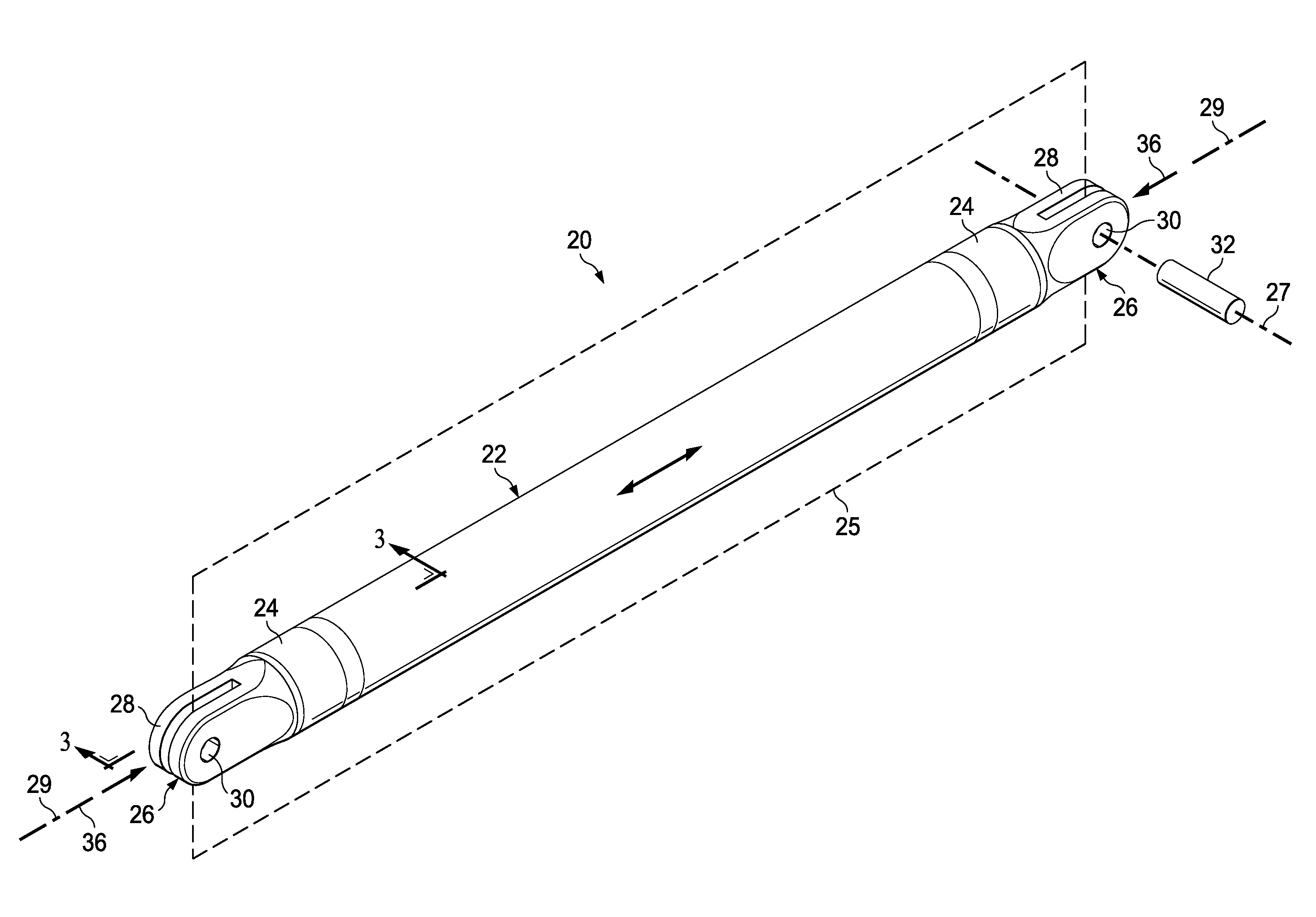 Tubular Composite Strut Having Internal Stiffening and Method for Making the Same