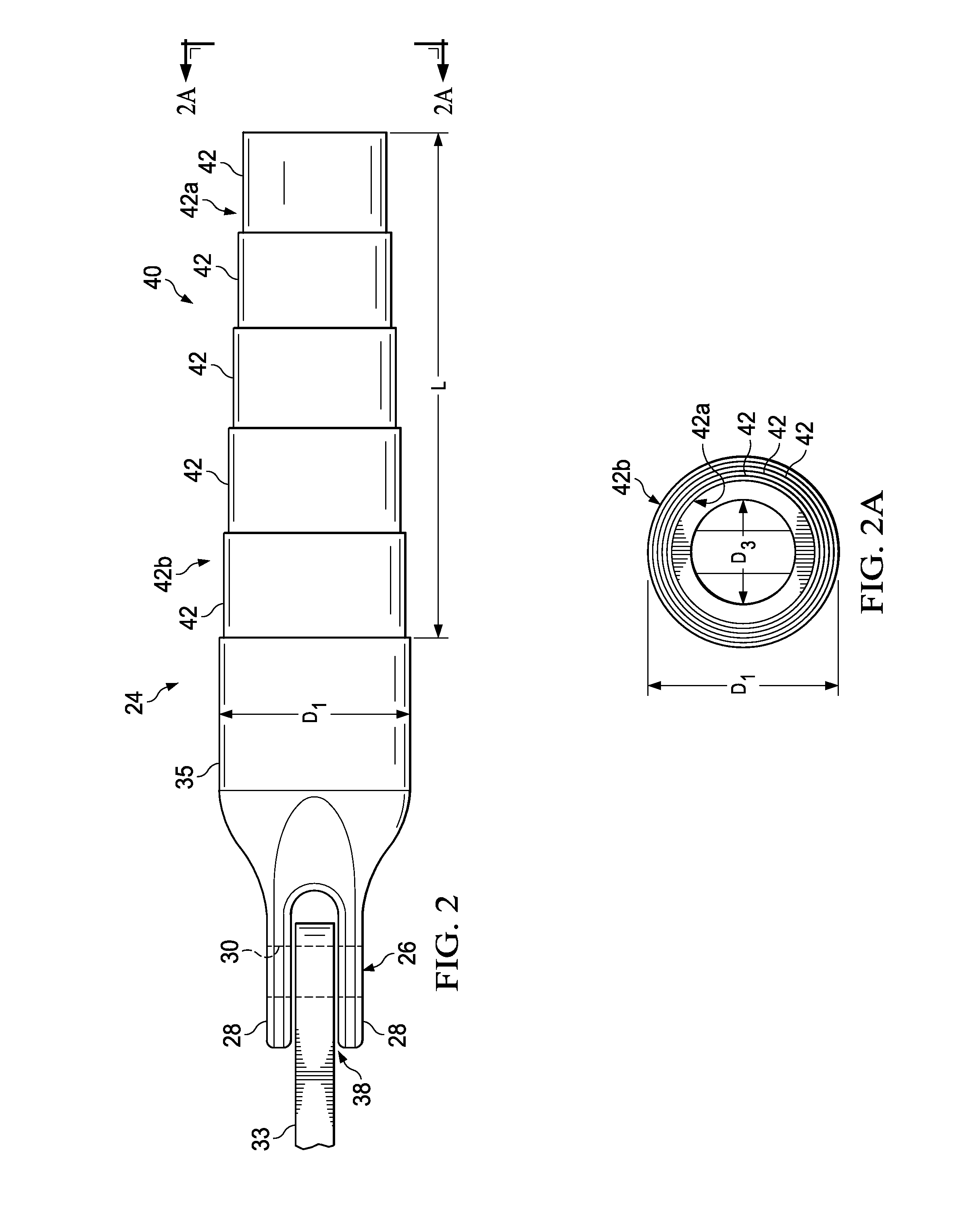 Tubular Composite Strut Having Internal Stiffening and Method for Making the Same