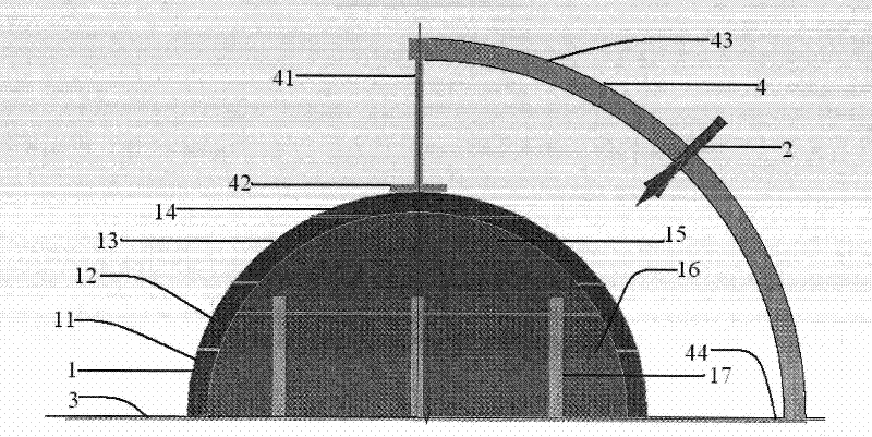 Electrically large highly-efficient luneberg lens antenna with the smallest layering number