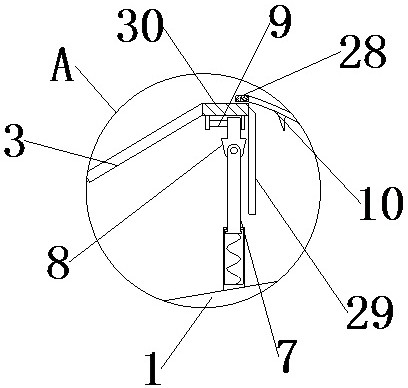 Wind resistance adjustable wind gathering cover for wind power generation