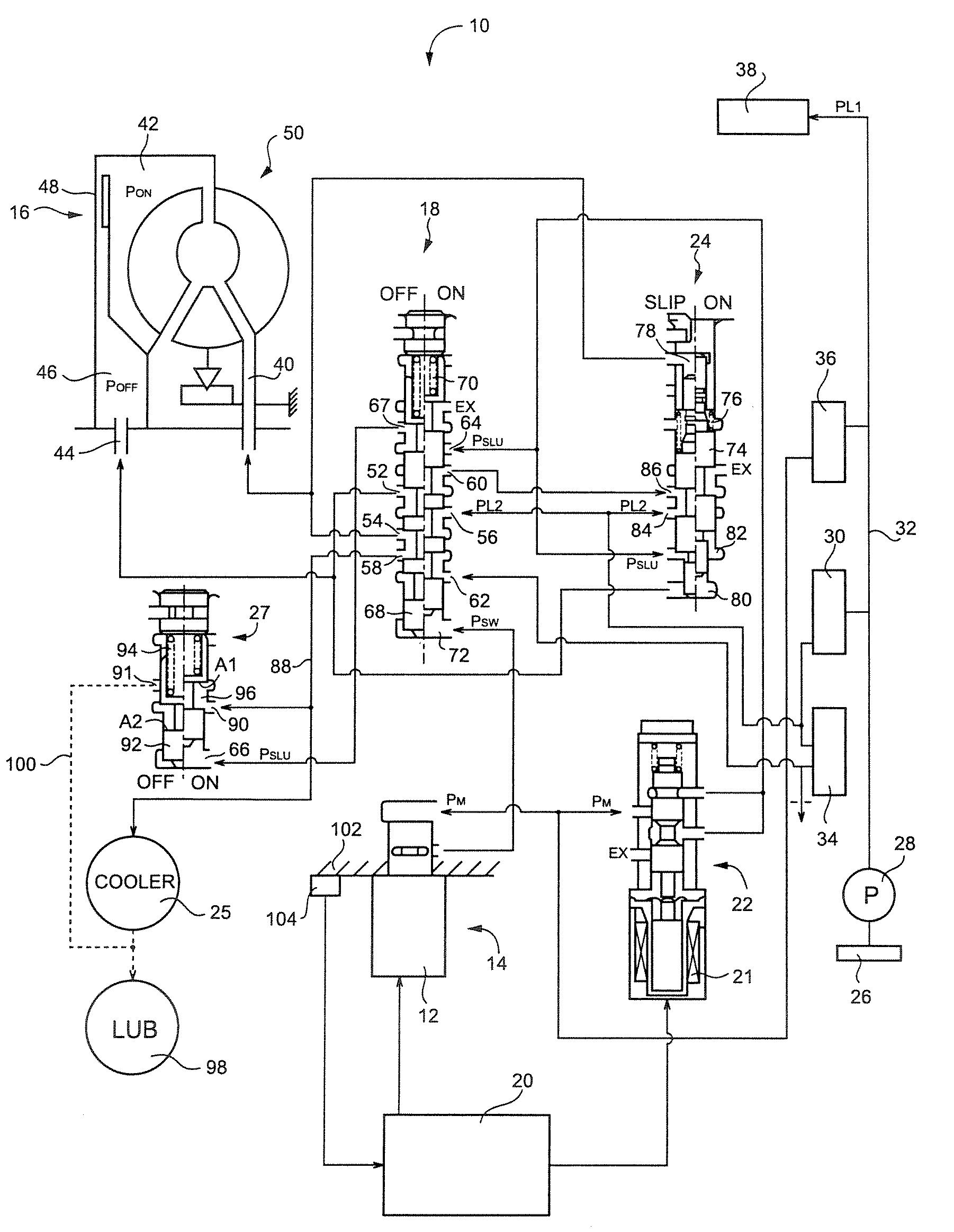 Hydraulic control apparatus for vehicular fluid- actuated power transmitting device provided with lock-up clutch