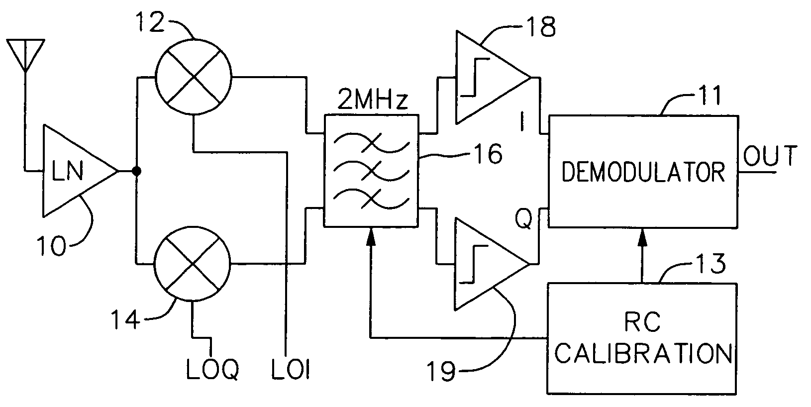 IF FSK receiver