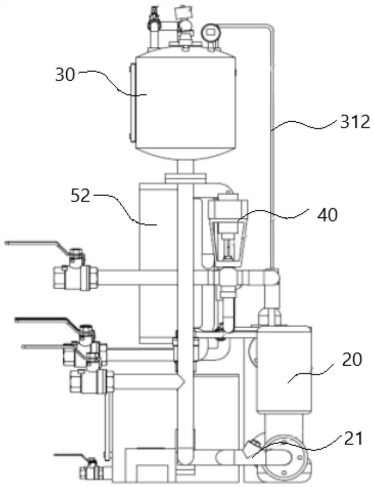 Cooling liquid temperature control system