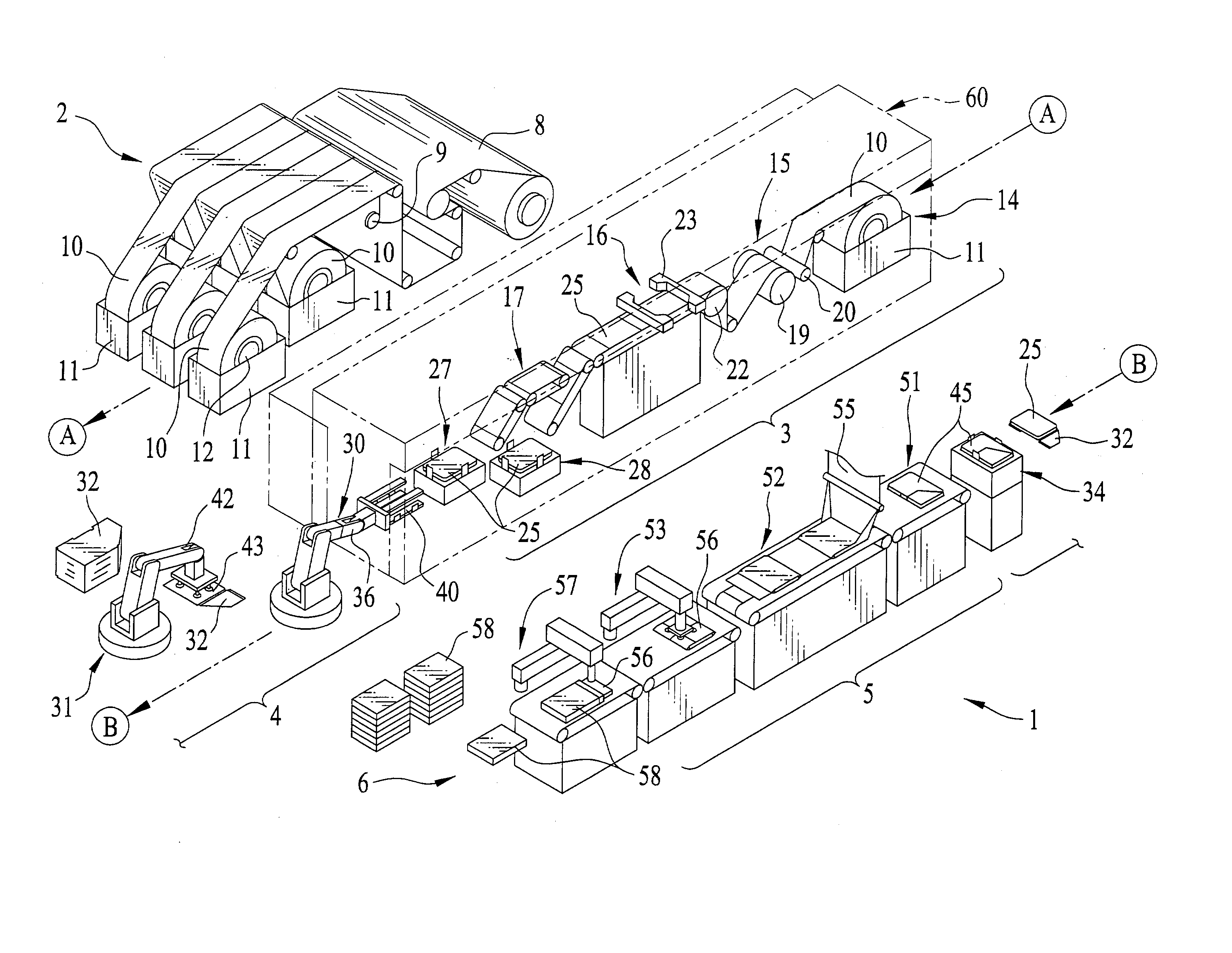 Clean booth and sheet conveyor device