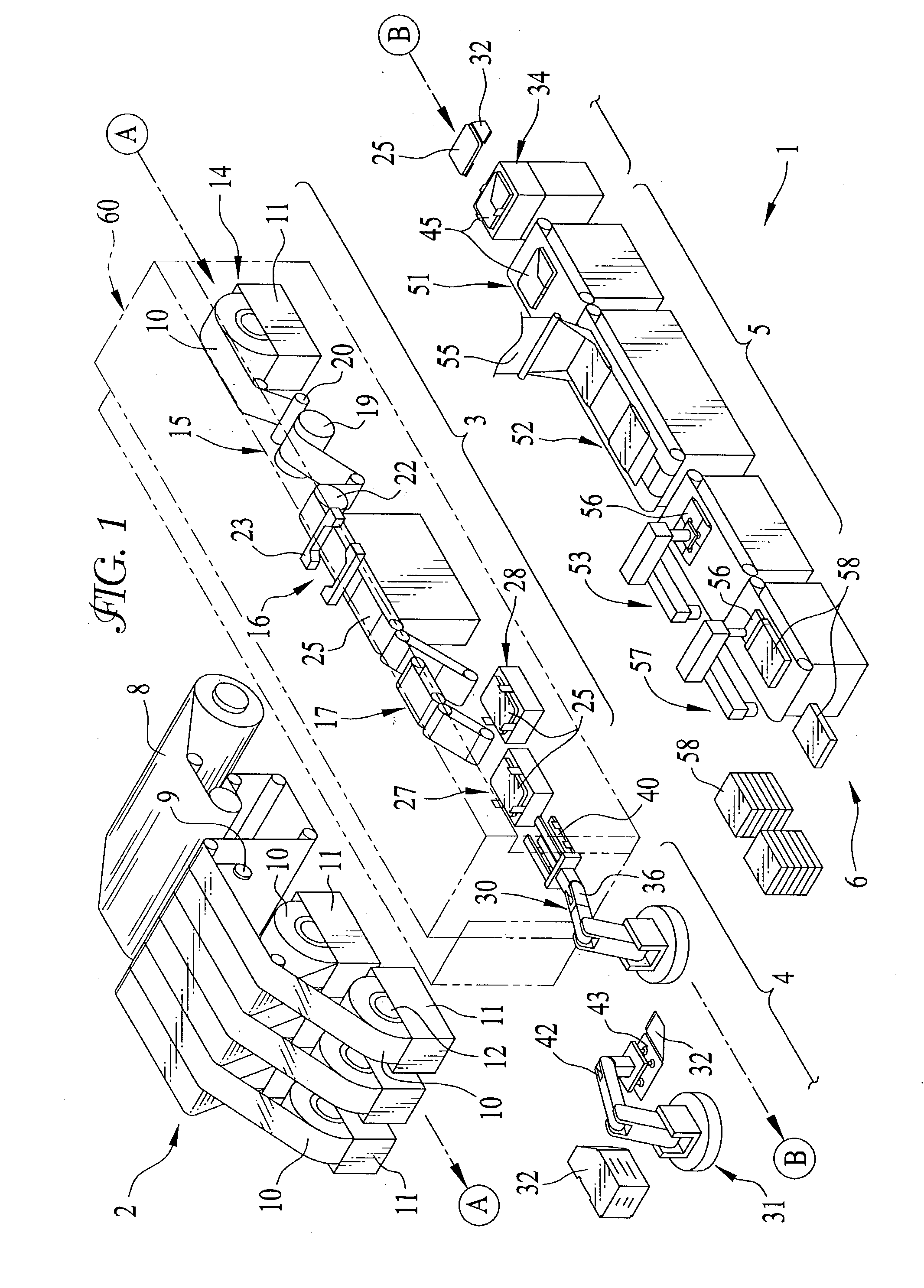 Clean booth and sheet conveyor device