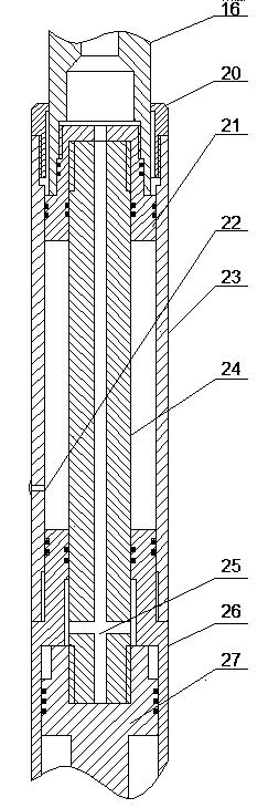 Detonator startup hydraulic setting tool and application thereof