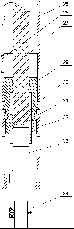 Detonator startup hydraulic setting tool and application thereof