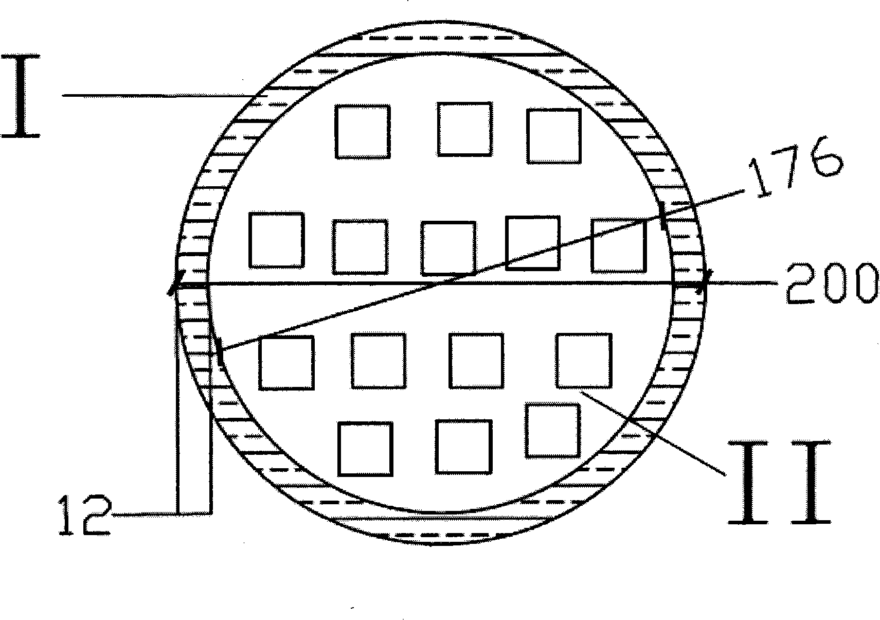 Concrete ecological earthen bowl, production and application method