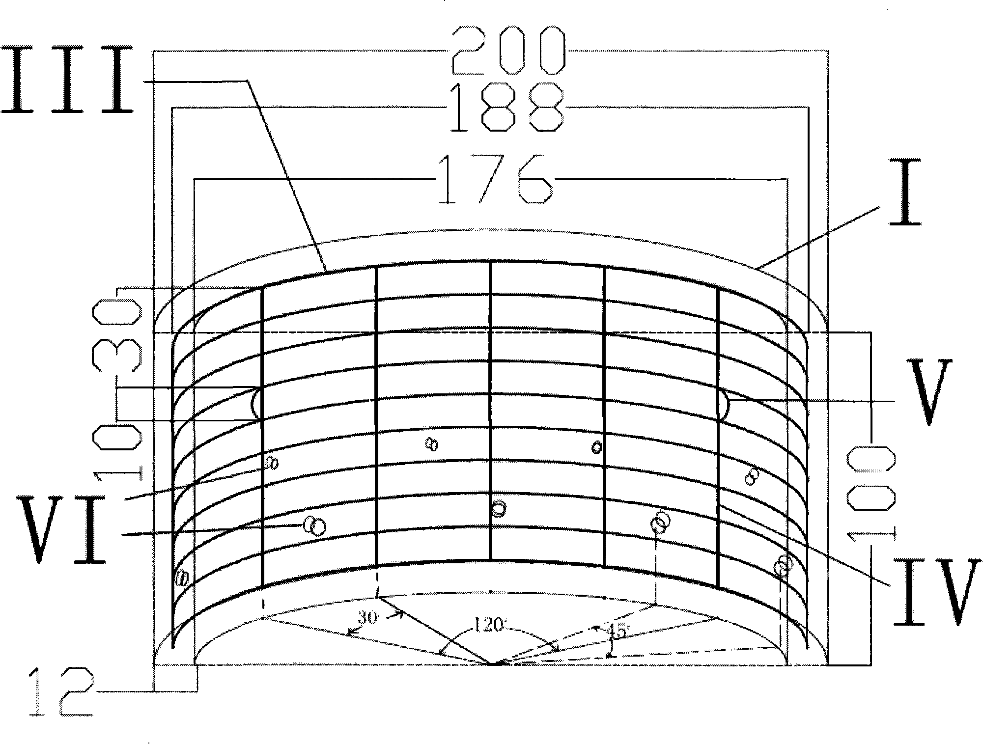 Concrete ecological earthen bowl, production and application method