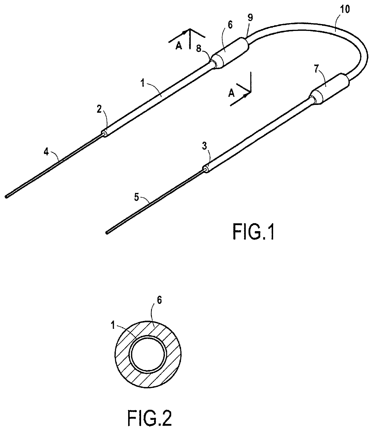 Autostable bicanalicular probe