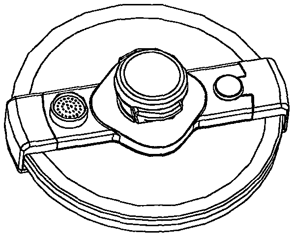 Low-pressure pot cover