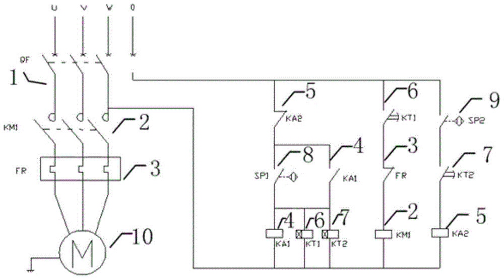 A self-running mine car deceleration device