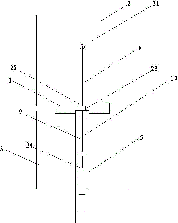 Curvature-variable double parabolic plate rear support moment parallel structure