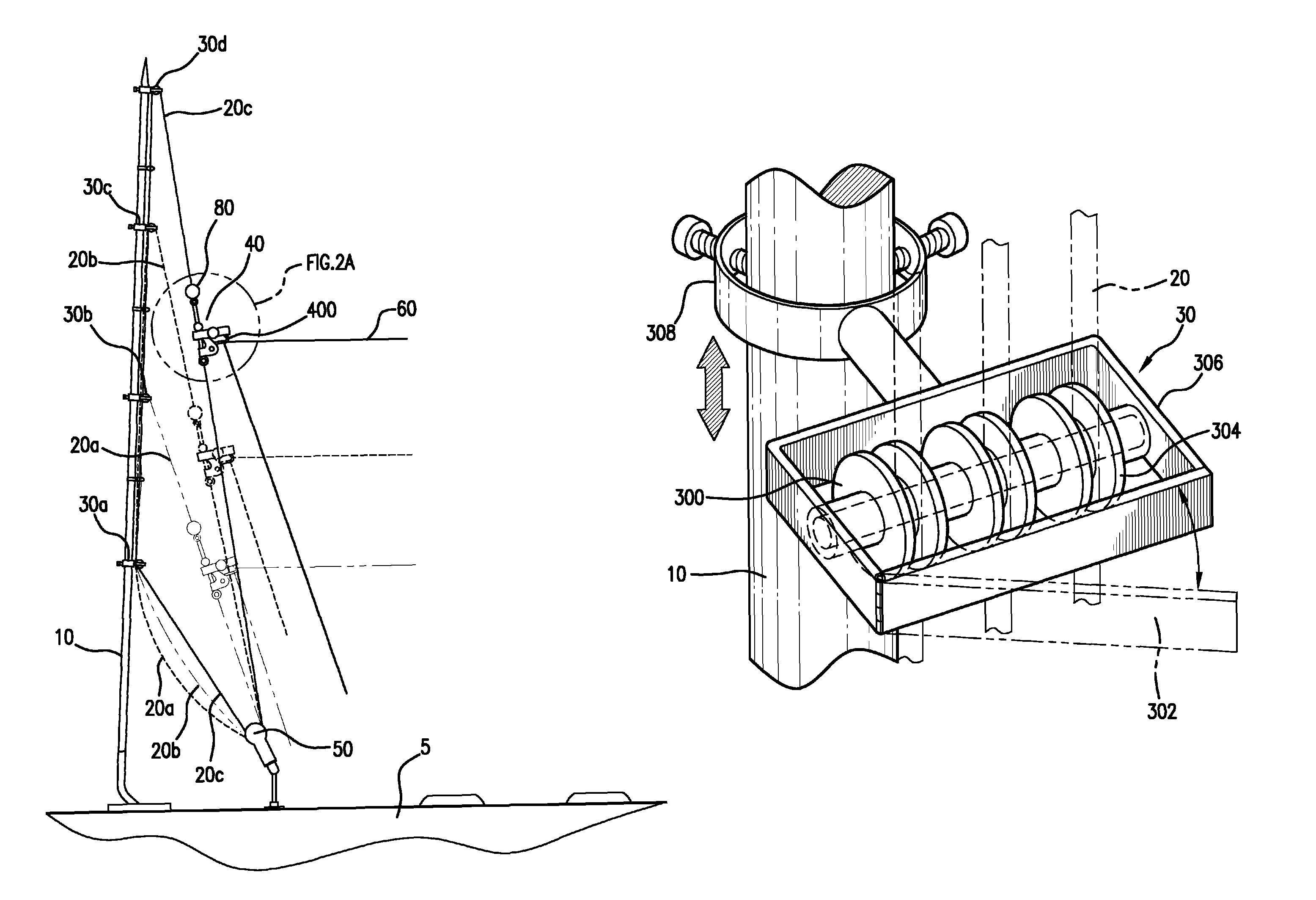 Outrigger line management system