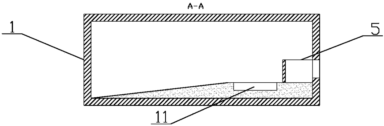 Automatic feeding pig food trough