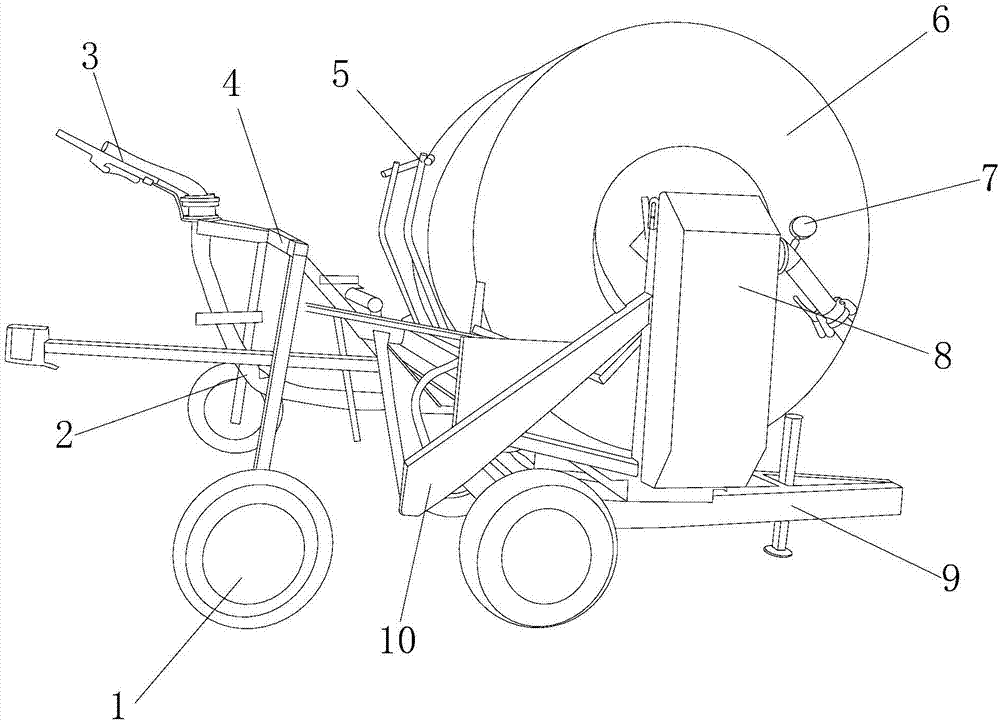 Water-saving irrigation device for agriculture