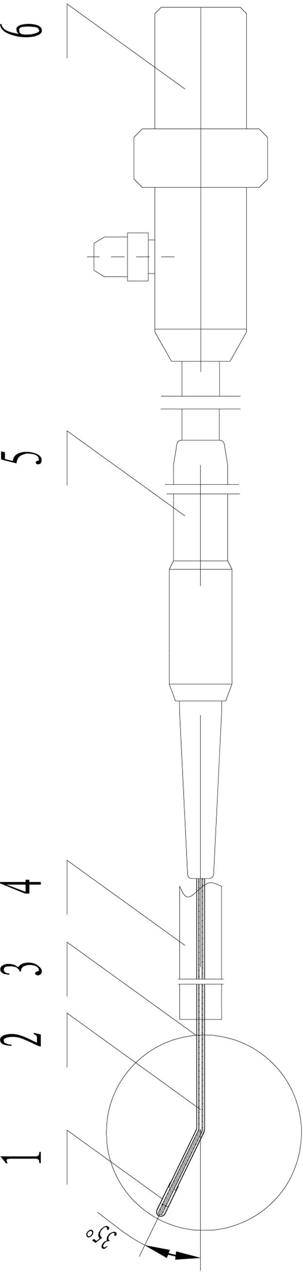 Hyperelastic hose cryoprobe