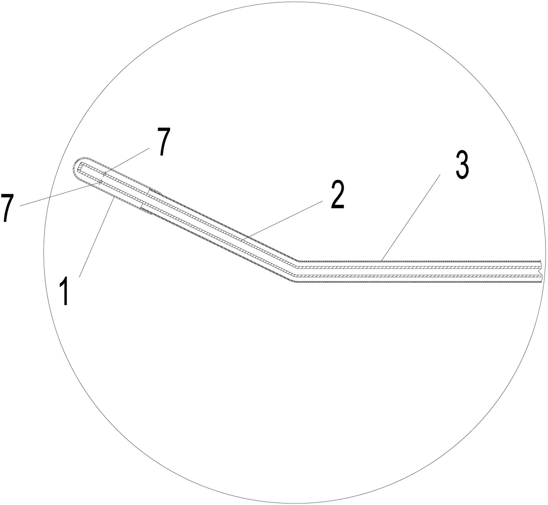 Hyperelastic hose cryoprobe