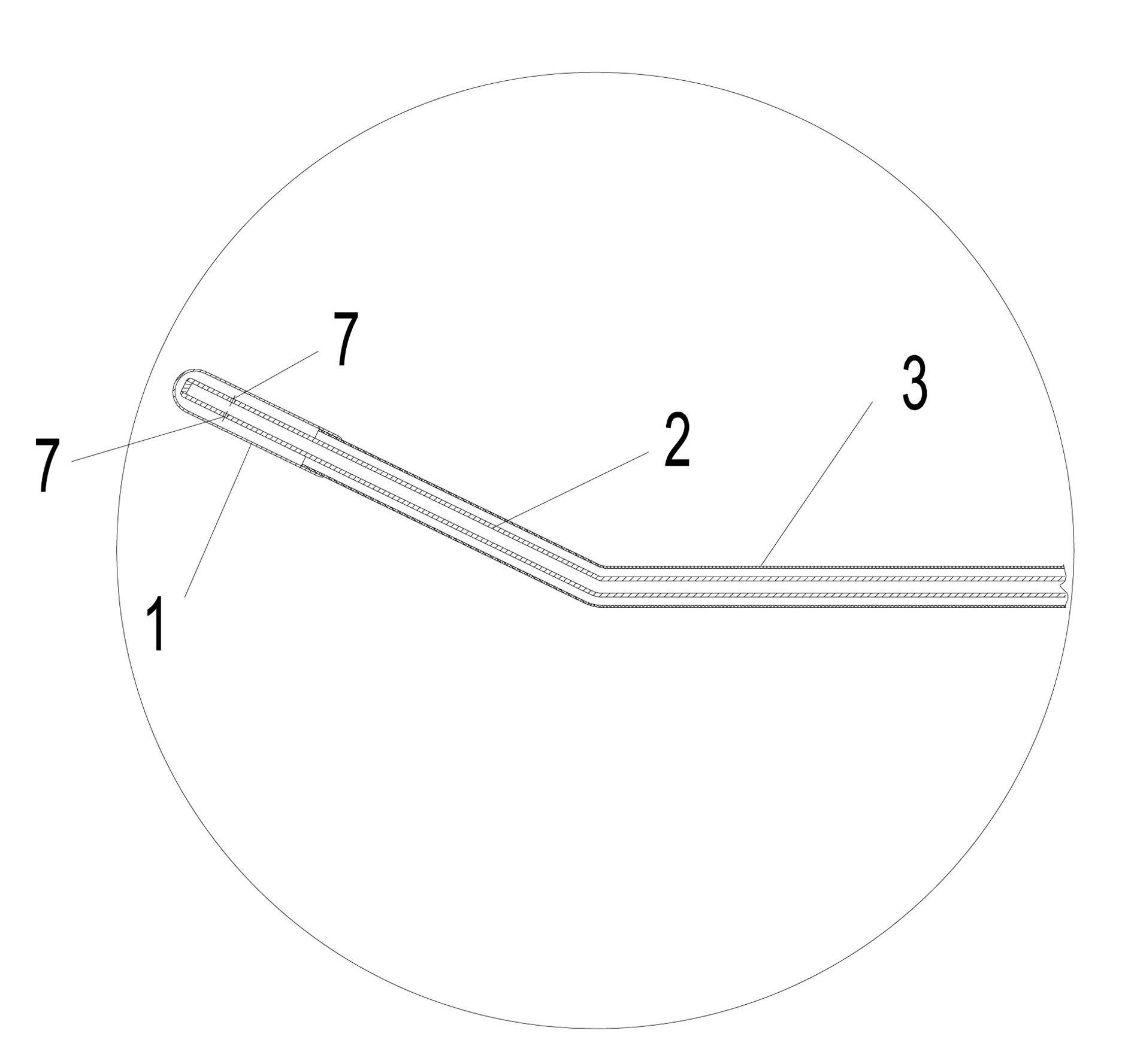 Hyperelastic hose cryoprobe