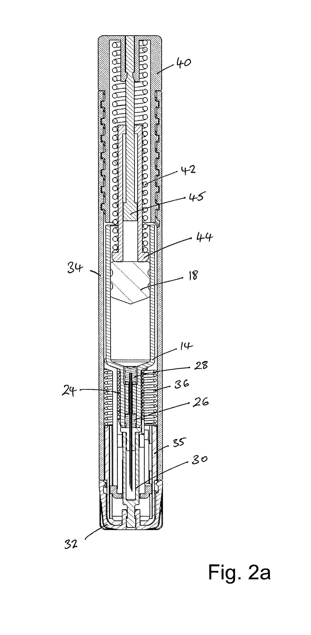 Automatic drug delivery devices