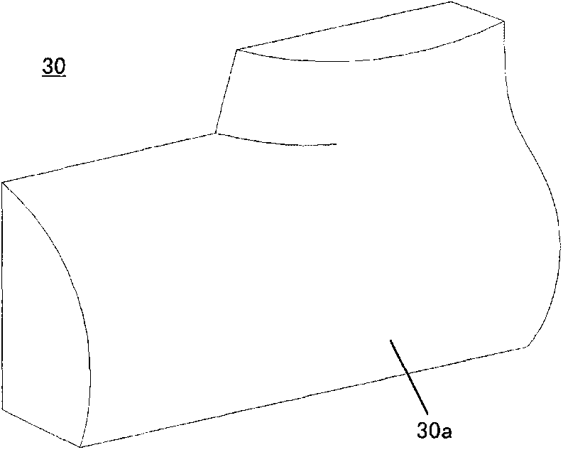 Vehicle door trim impacter and method for determining rigidity value of vehicle door trim