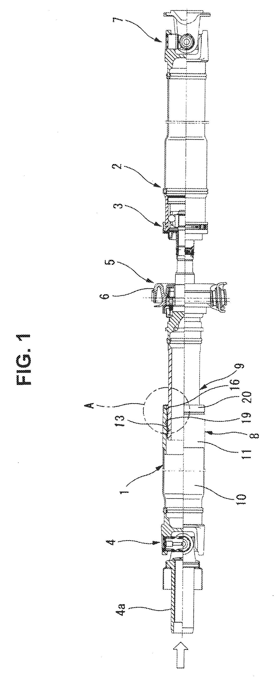 Power transmission shaft