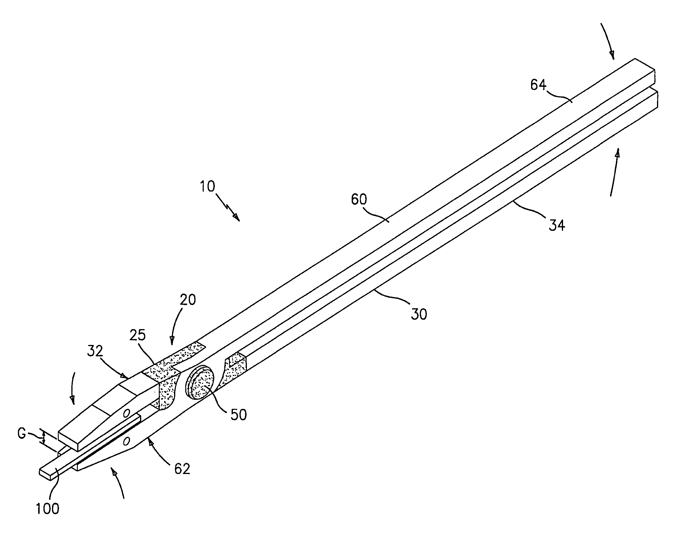 Molded insulating hinge for bipolar instruments