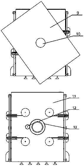 Intelligent archives management system based on scissor type mechanism suspension robot