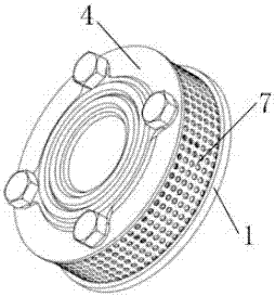 Inflaming retarding type anti-explosion valve