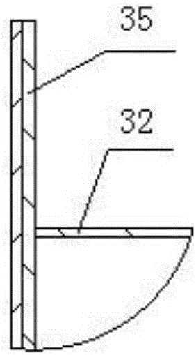 Air conditioner unit platform of urban rail vehicle